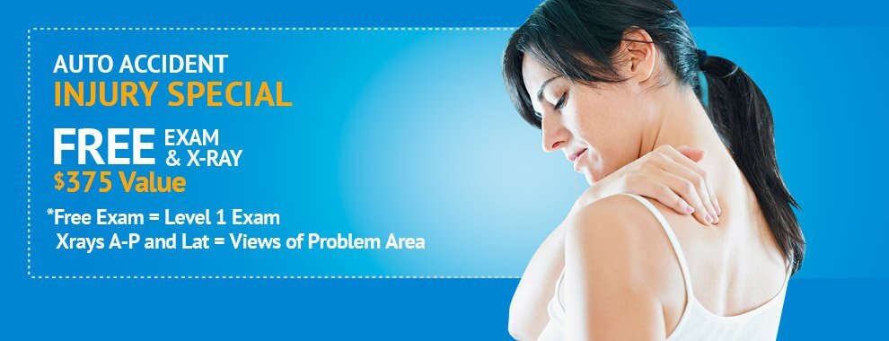 a car accident chiropractor banner from Shadowood Chiropractic Center